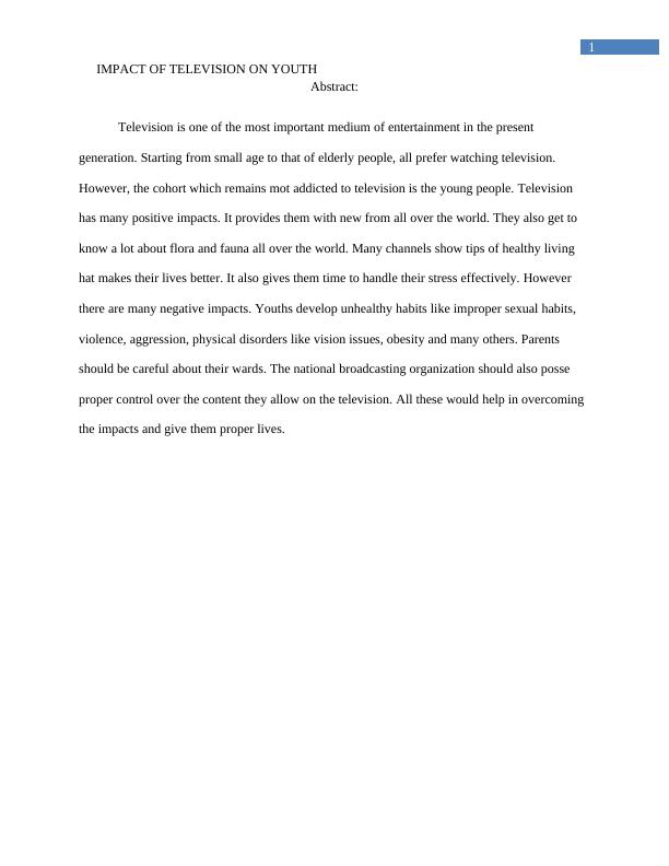 Persuasive Essay - English 111