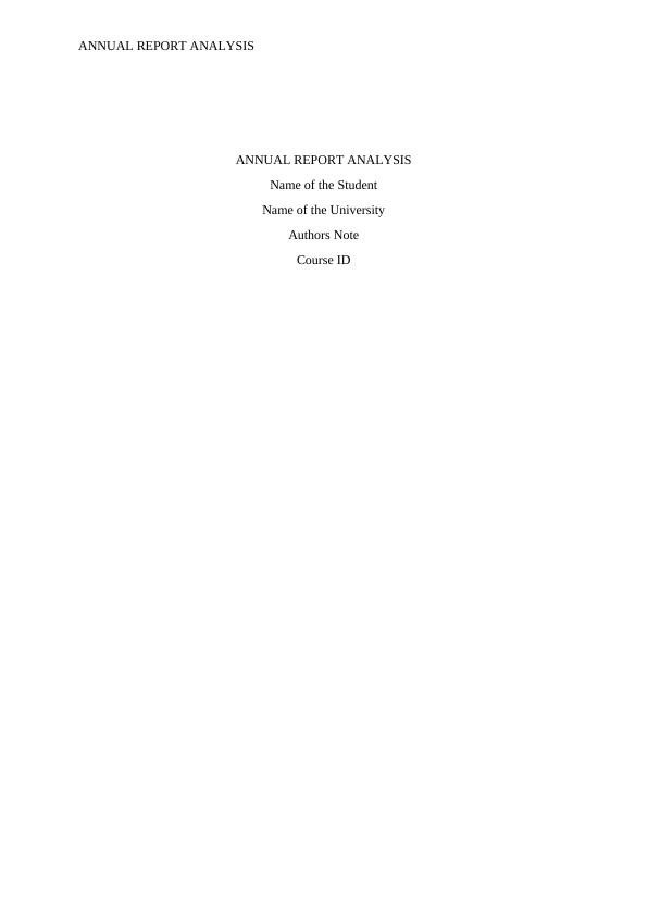 Annual Report Analysis_1