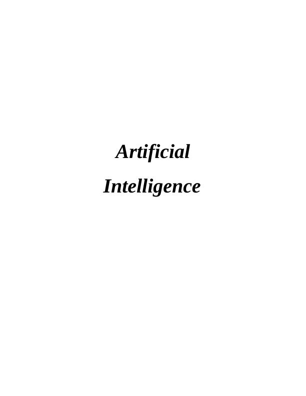 Artificial Intelligence_1