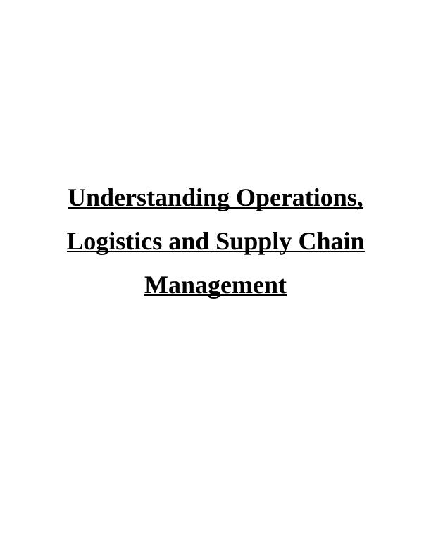 Operations Management of Logistics and Supply Chain PDF_1