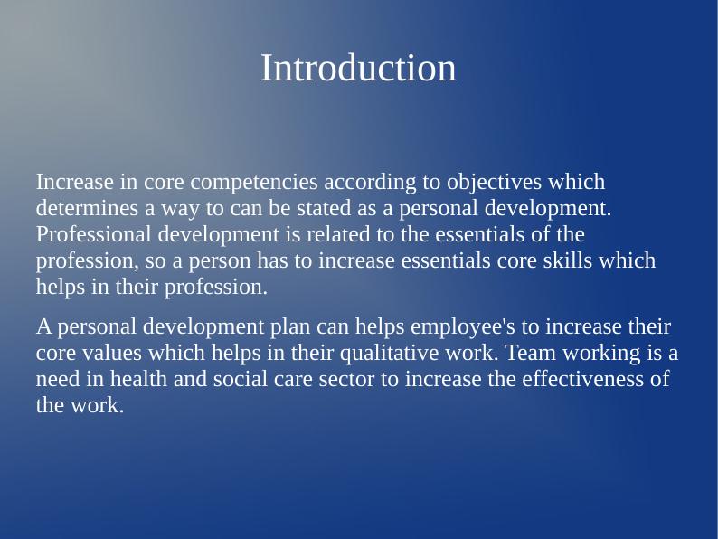 Personal and Professional Development Task 4_2