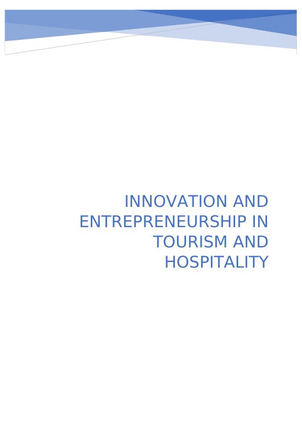 Innovation and Entrepreneurship in Tourism and Hospitality Report 2022_1