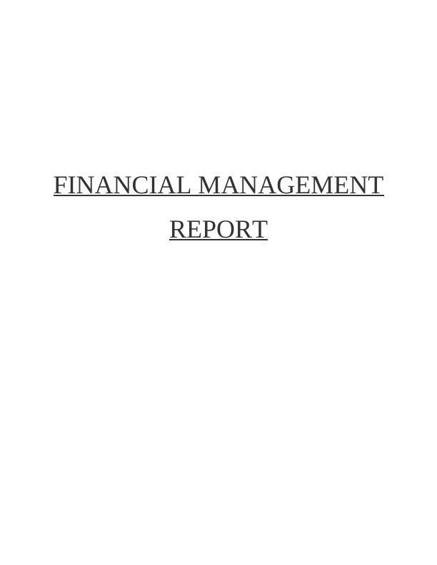 Financial Management: Meaning, Importance, Role, and Sources of Finance_1