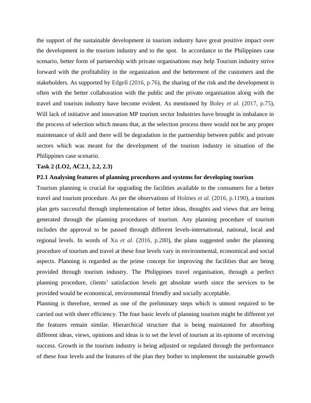 SUSTAINABLE TOURISM DEVELOPMENT Table of contents Introduction_5