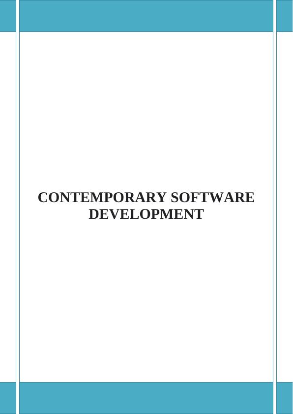 Contemporary Software Development_1