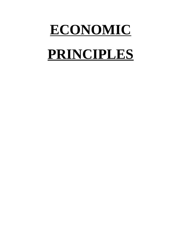 ECO10004 Economic Principles Assignment_1