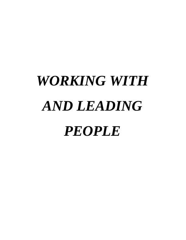 WORKING WITH AND LEADING PEOPLE INTRODUCTION_1