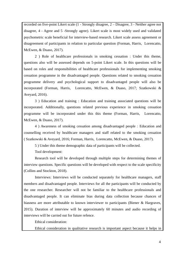 Assessment of Smoking Cessation Perception and Knowledge among Healthcare Professionals and Disadvantaged People: A Qualitative Study_4