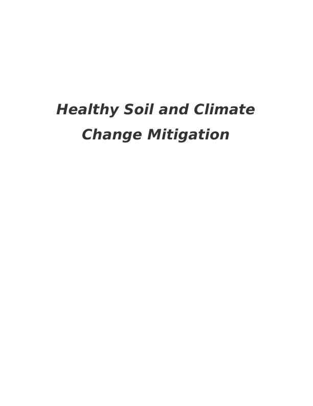 Healthy Soil and Climate Change Mitigation - PDF_1