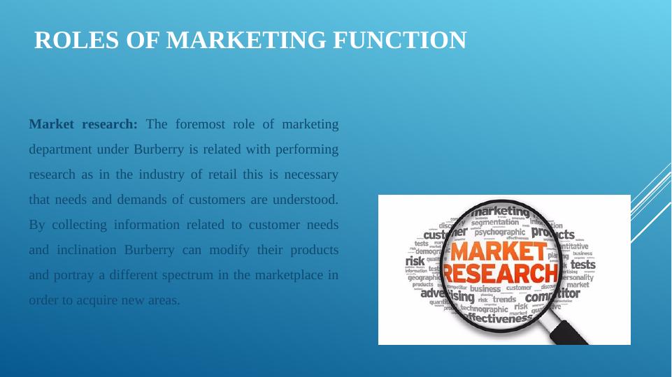 Roles and Responsibilities of Marketing Function in Burberry_4