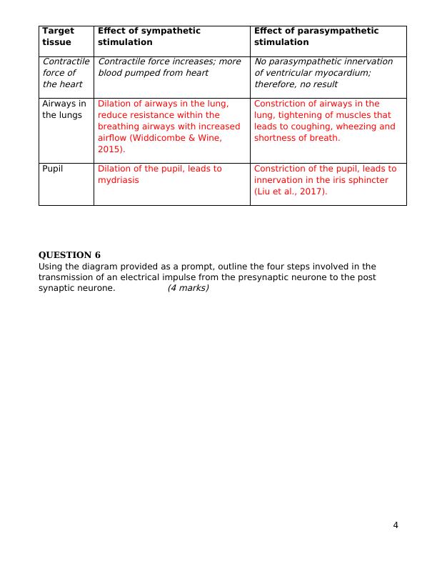 BIOL121 Worksheet: Immunity, Bone Cells, Muscle Contraction, Urine Formation_4