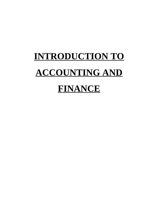 (pdf) Introduction to Accounting and Finance_1