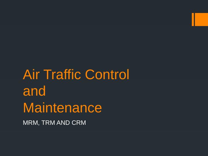 Air Traffic Control Assignment Report_1