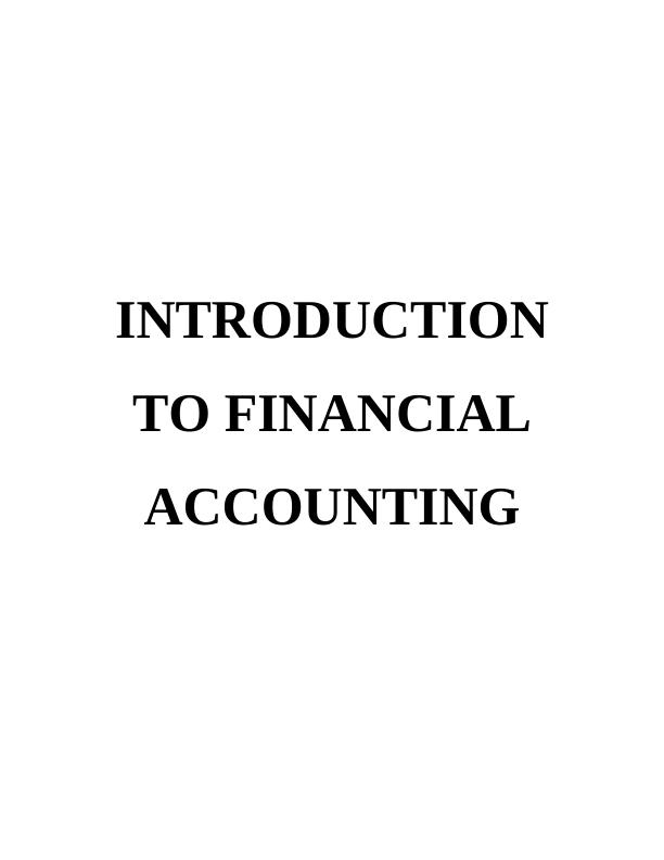 ACC 101 : Introduction To Financial Accounting | KING’S OWN INSTITUTE_1