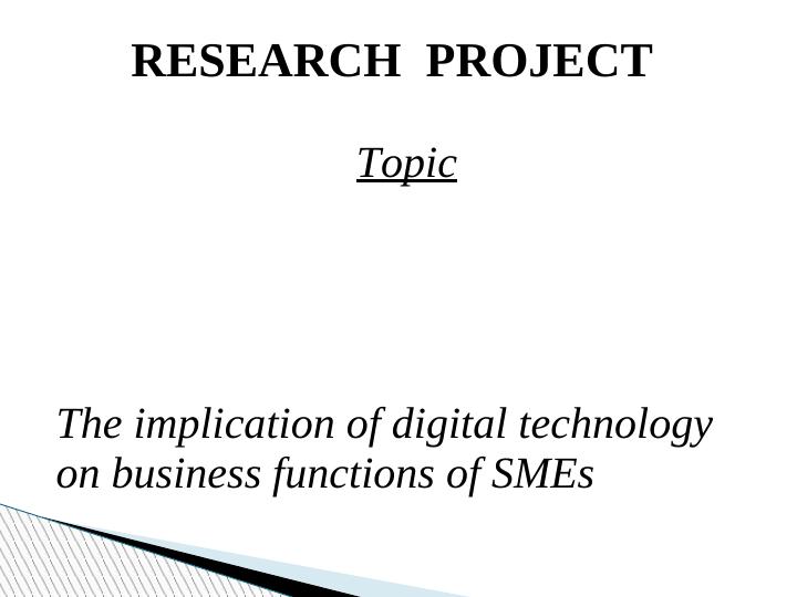 The implications of digital technologies on SMEâ€™sâ€�_1