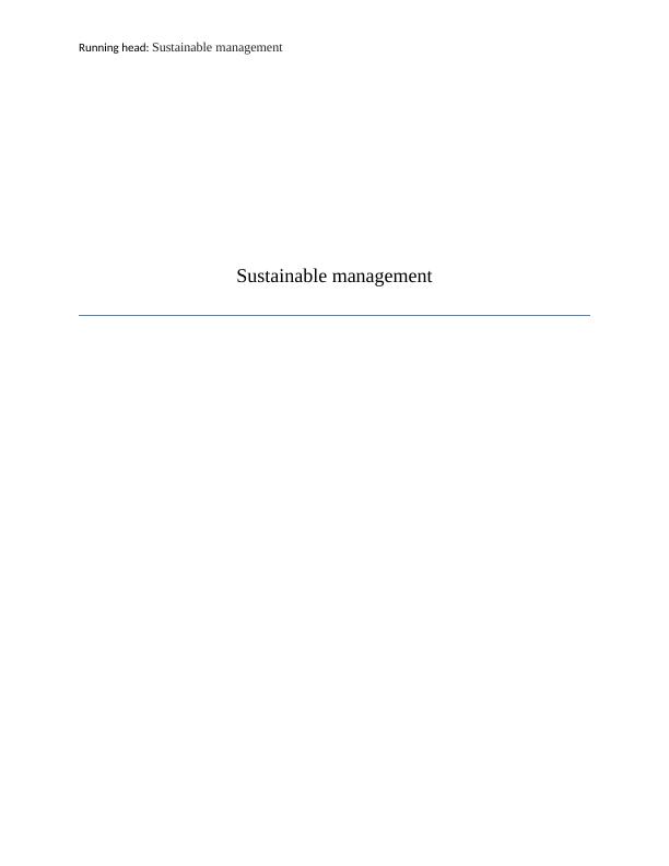 BUS5SMM Sustainable Management - Assignment_1