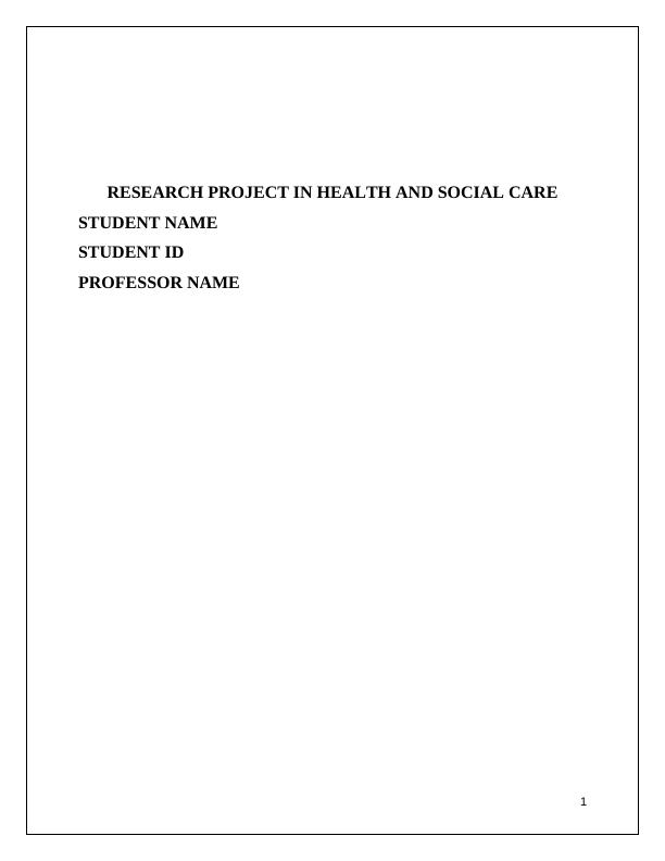 Research Project Specifications in Health and Social Care_1