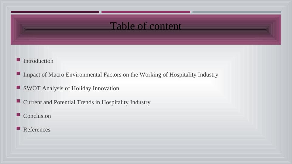 Impact of Macro Environmental Factors on the Working of Hospitality Industry_2