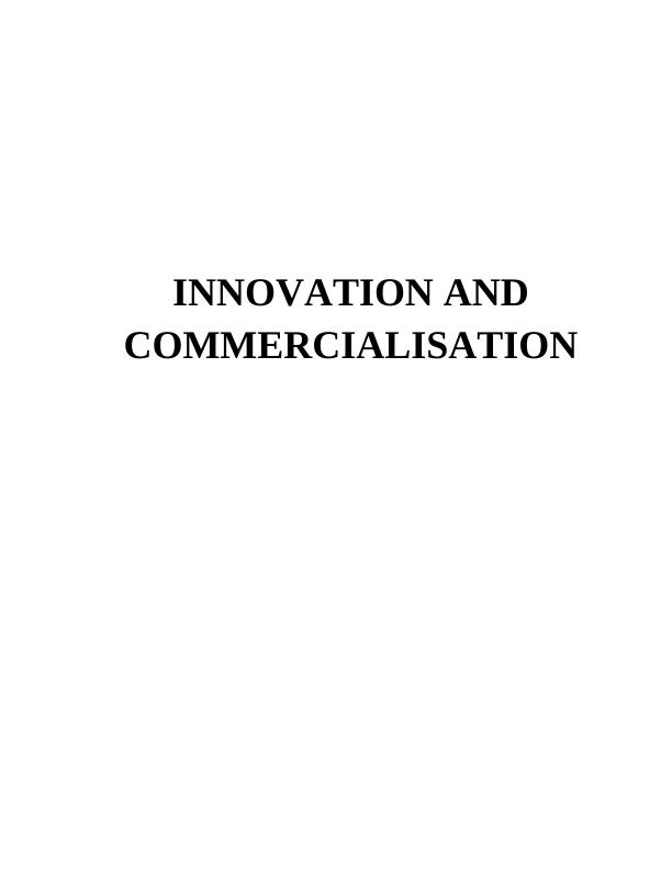 INNOVATION AND COMMERCIALISATION._1