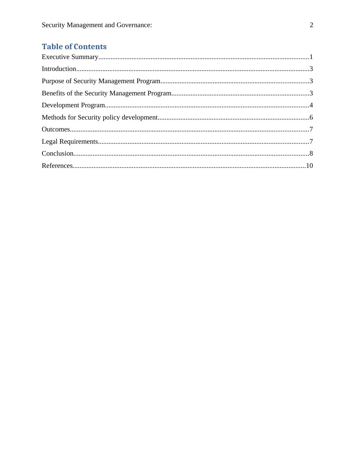 assignment-on-security-management-and-governance