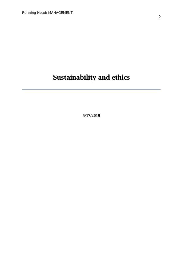 Sustainability and Ethics in Business Organisations_1