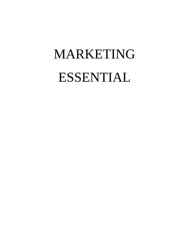Marketing Essential of IGH_1