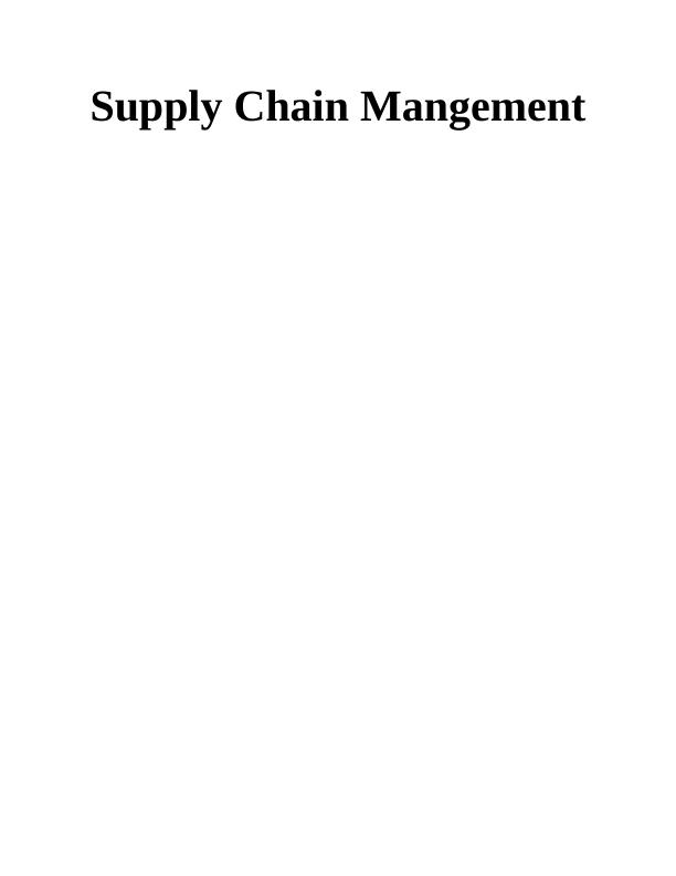 Impact of Supply Chain Management_1