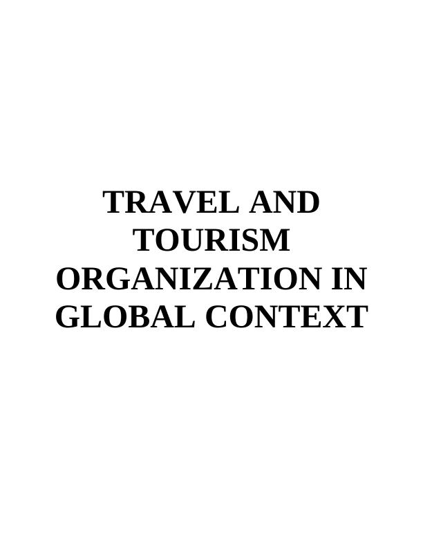 Role of Tourism Industry in Growth of the Economy of Country_1