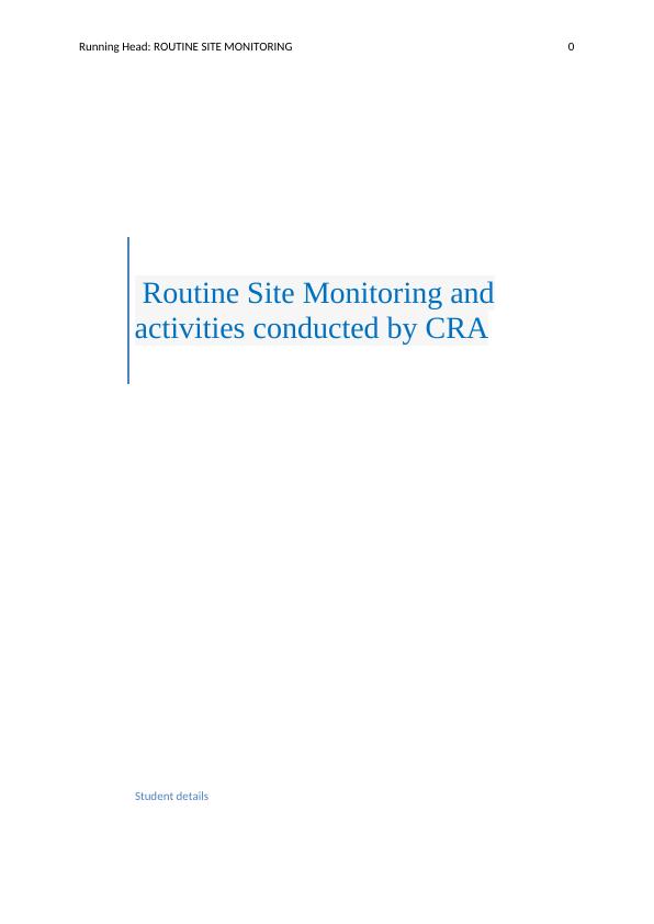 Routine Site Monitoring | PDF_1