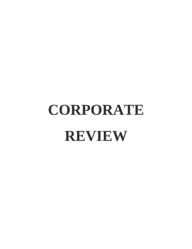 (PDF) Corporate Social Responsibility Assignment_1