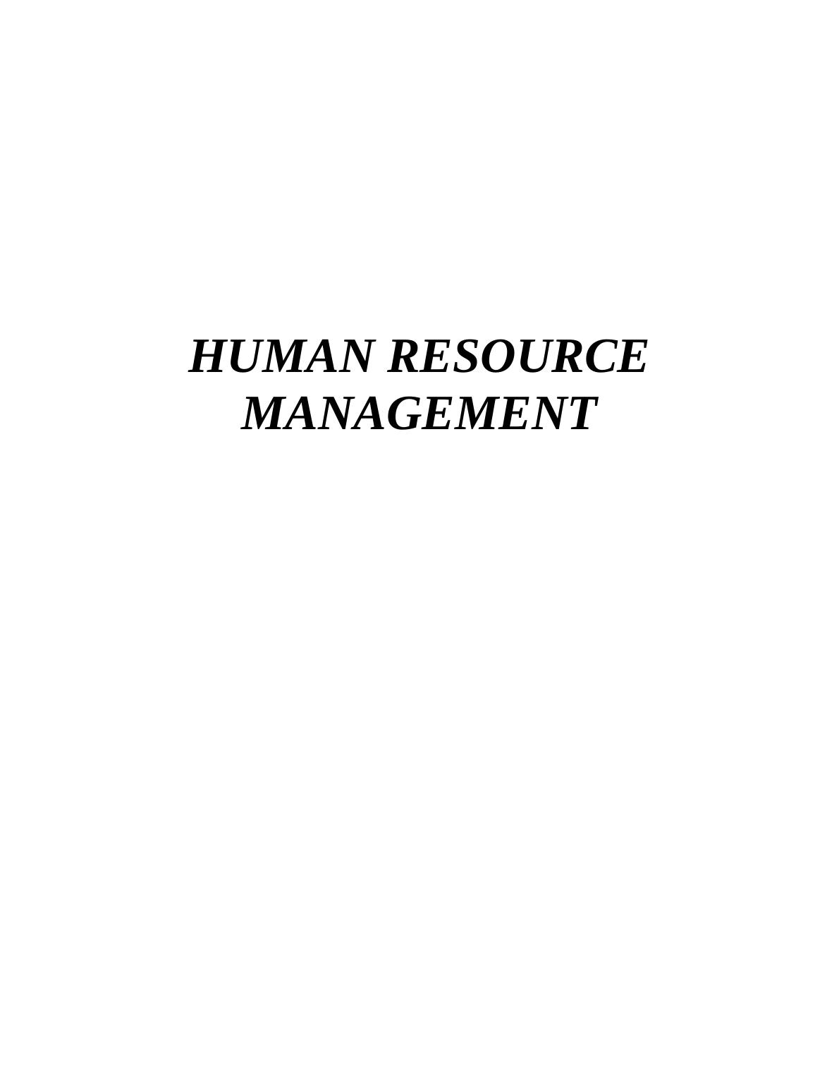 Human Resource Management Functions in Marks & Spencer_1
