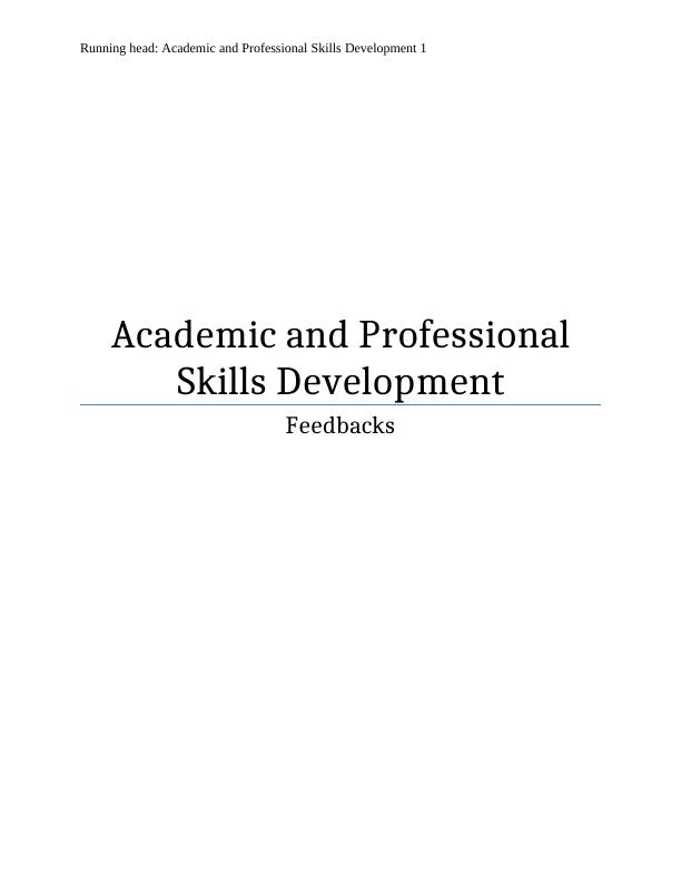 Academic and Professional Skills Development- Paper_1