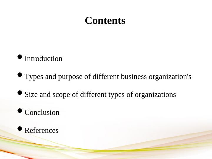 Business Environment Task 1