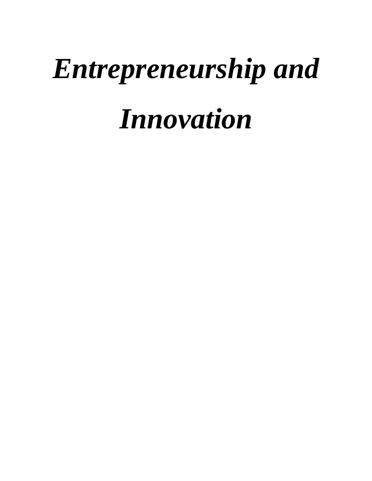 Corporate Entrepreneurship And Innovation At Google Inc : Case Study