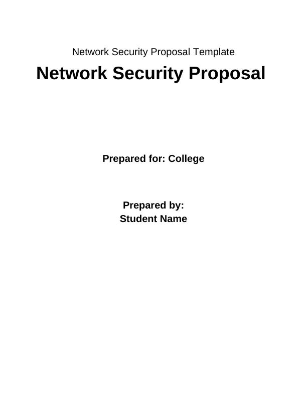 Vulnerability Assessment Of Network Security_1