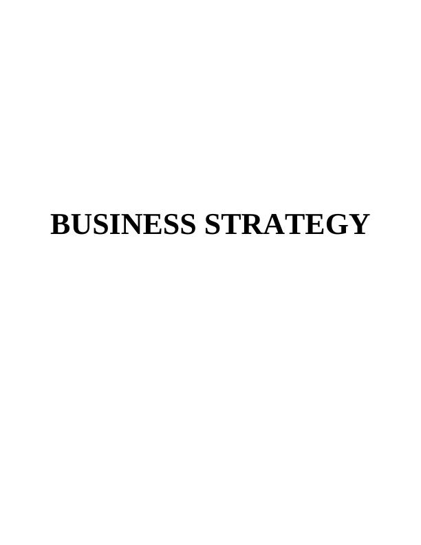 Business Strategy  of Vodafone Assignment_1
