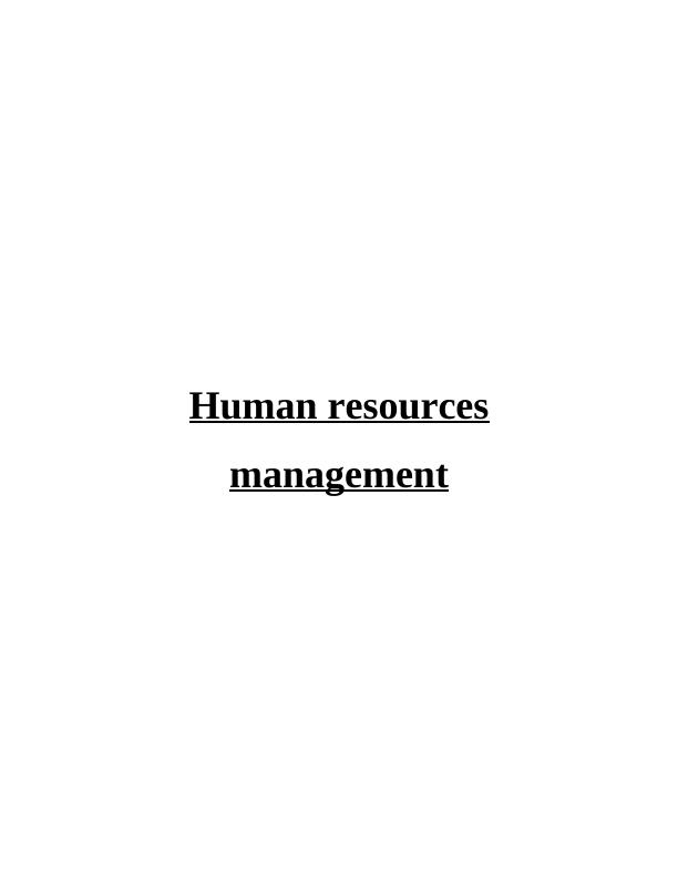 Human Resources Management Benefit_1