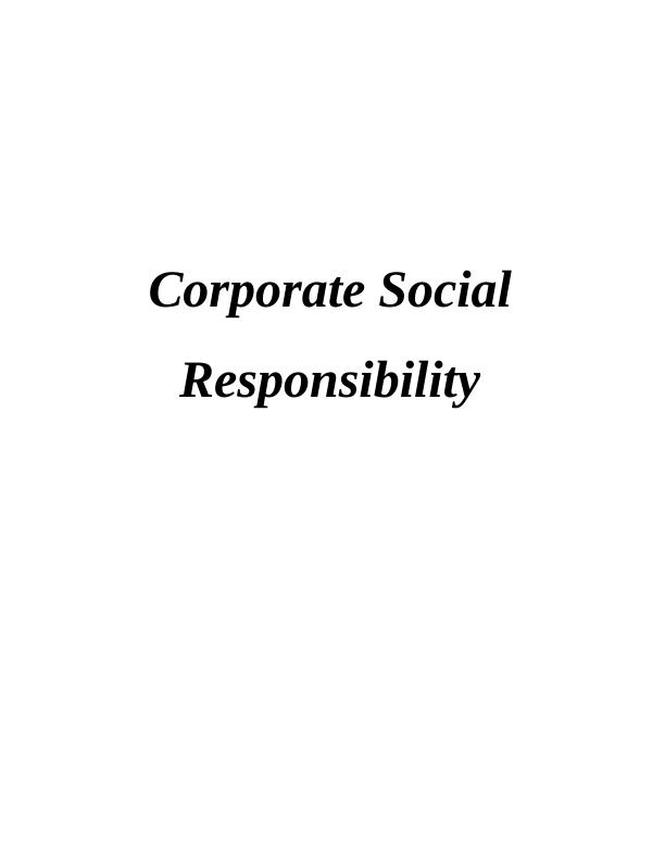 Corporate Social Responsibility In British Airways_1