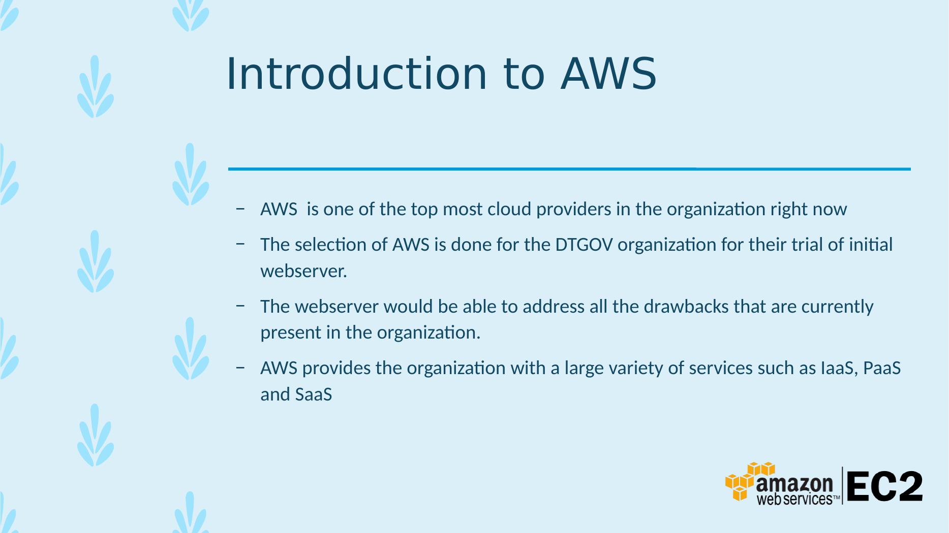 Benefits of AWS and Office365 for DTGOV_5
