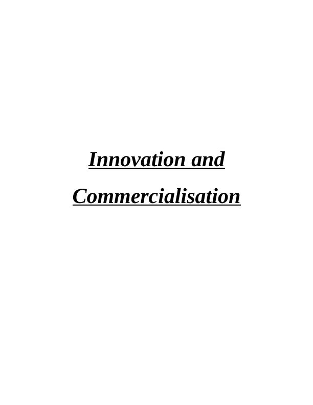 Unit 8 â€“ Innovation and Commercialisation_1