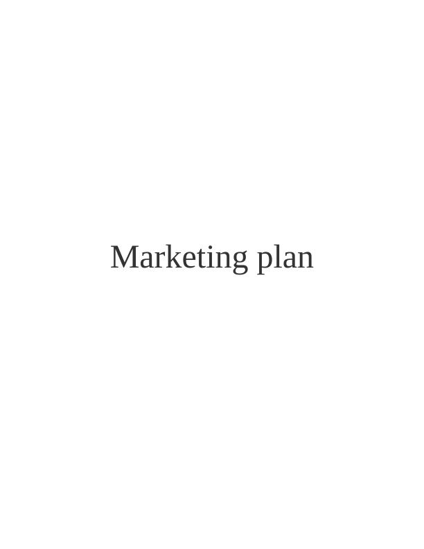 Marketing plan of Mc Donald : Report_1
