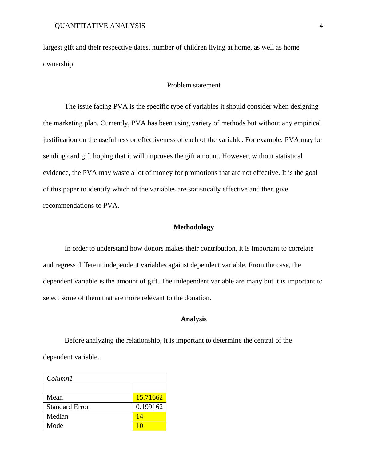 quantitative finance dissertation