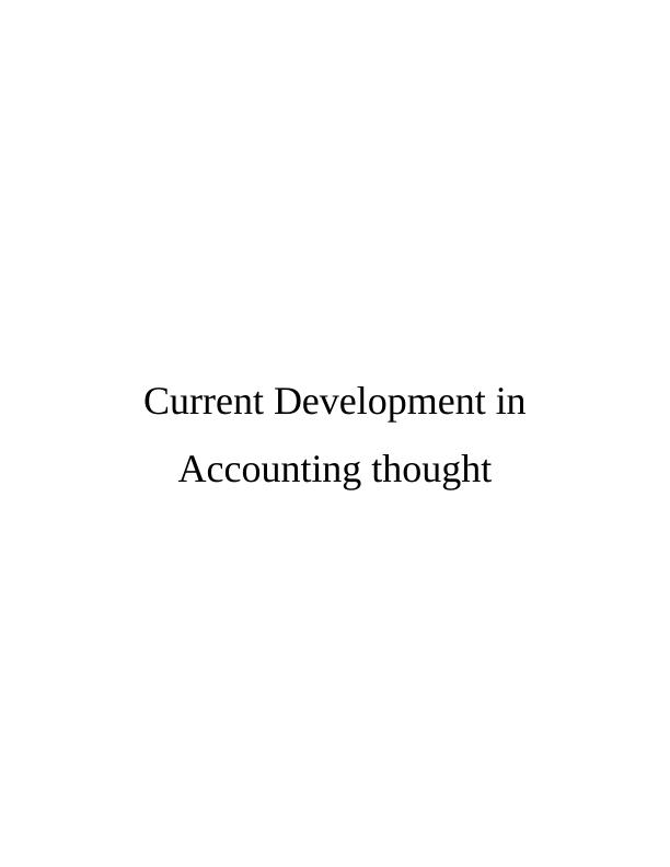 Development in Accounting - Report_1