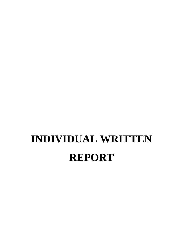 Individual Written Report- HSBC_1