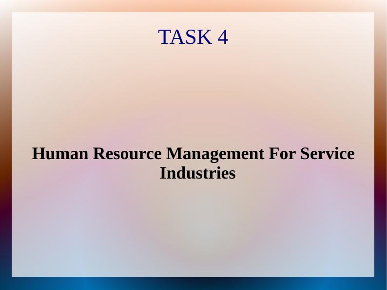Human Resource Management for Service  Industries_1