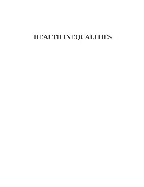 Health Inequalities & Obesity - PDF_1