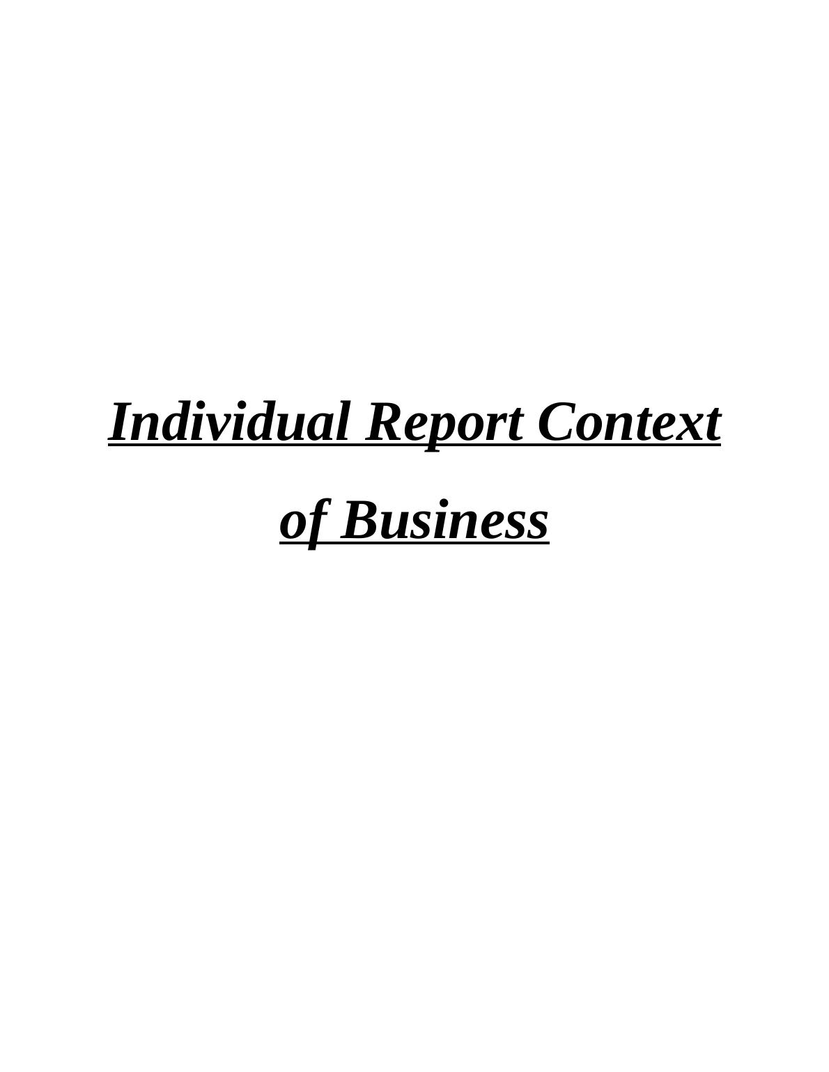 individual-report-context-of-business