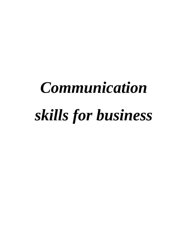 Business Communication Methods: PDF_1