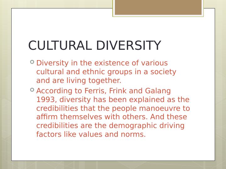 Cultural Diversity And Criminal Justice System: Challenges And Theories