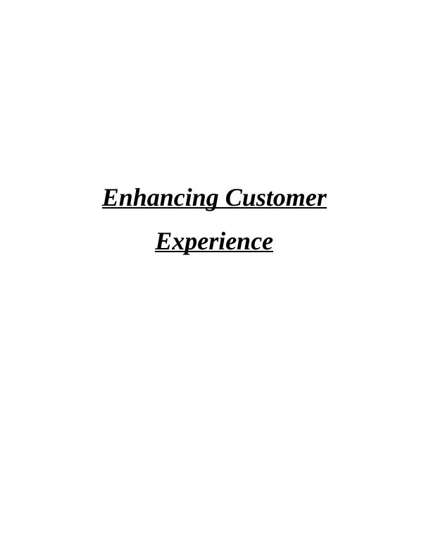 Enhancing Customer Experience PDF_1